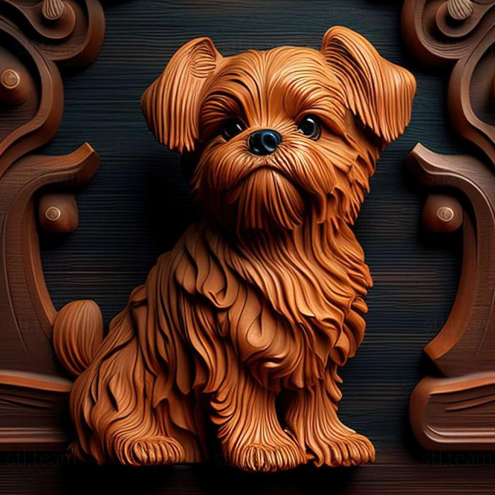 3D model Russian toy dog (STL)